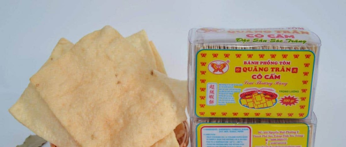 Hộp vàng Thượng Hạng 50% tôm cùng giỏ bánh đã chiên